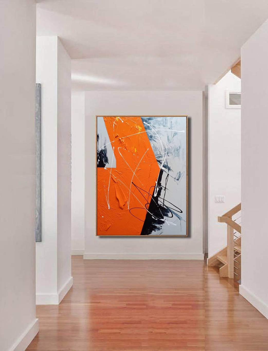 black textured wall art